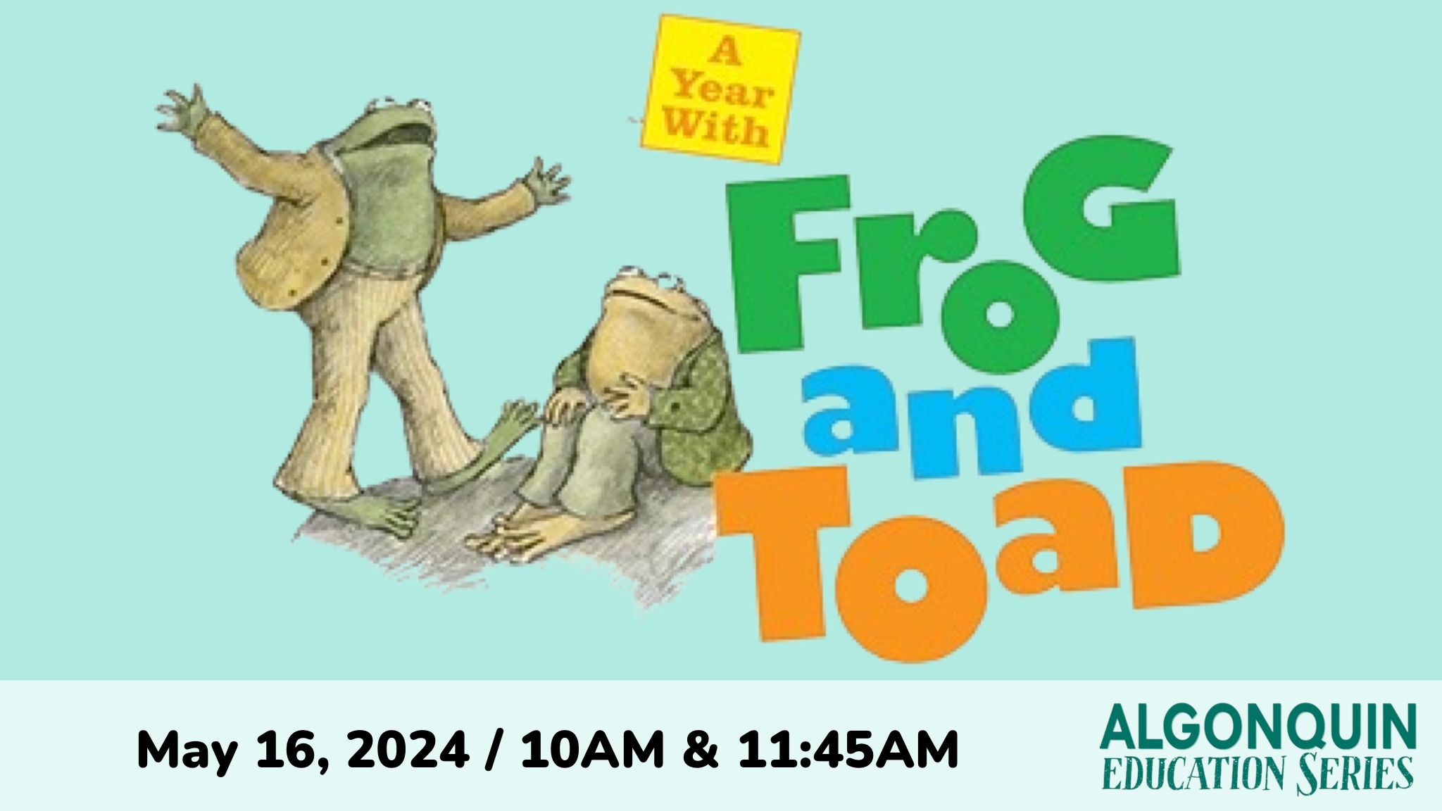 A Year With Frog & Toad