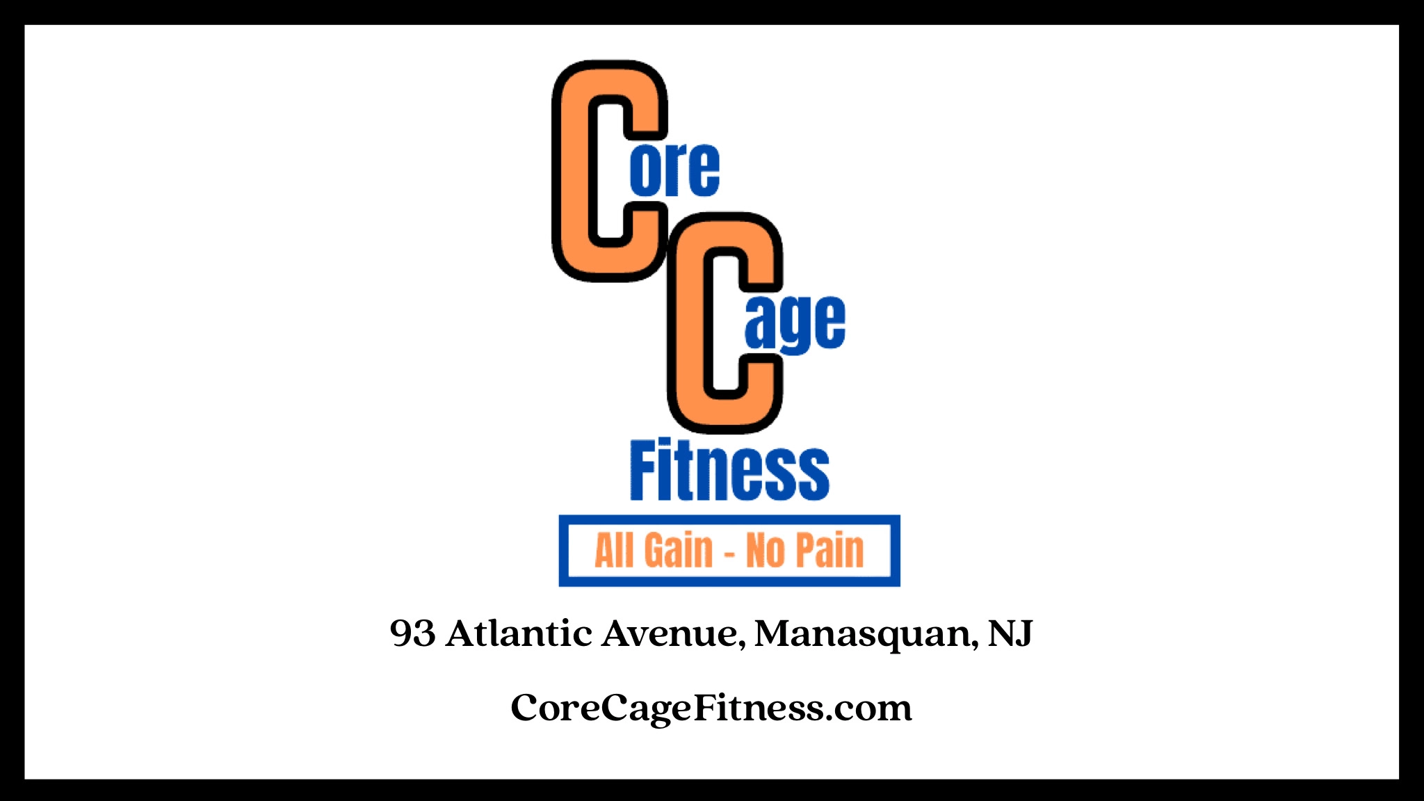 Core Cage Fitness Graphic